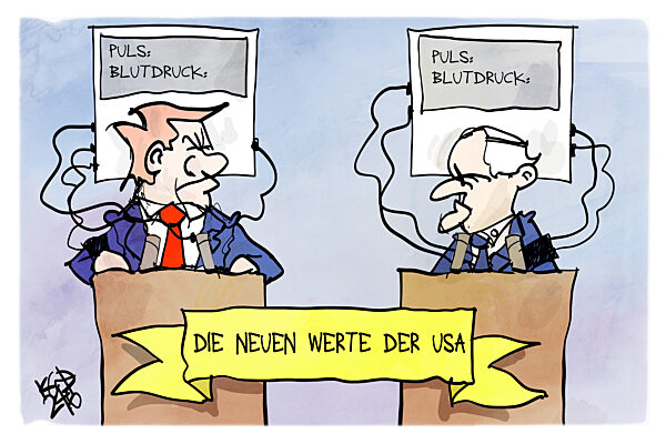 Biden und Trump duellieren sich im TV