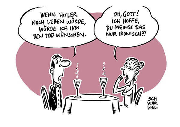 Wie weit darf Satire gehen ? Reaktionen auf El Hotzo und Trump-Tweets