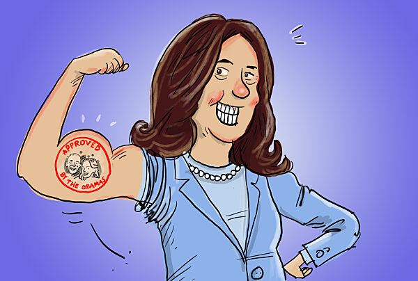 Harris bekommt Unterstuetzung von Obama