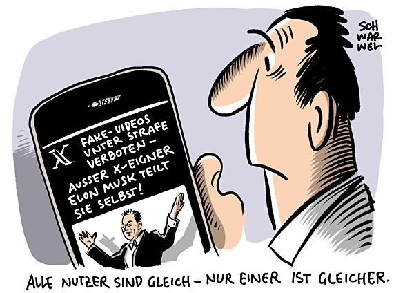 Eigner bricht Regeln bei X : Musk verbreitet Fake-Video von Harris