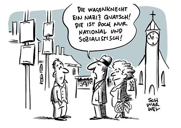 BSW und AfD : Machen Landtagswahlen zu Wahlen ueber Krieg oder Frieden