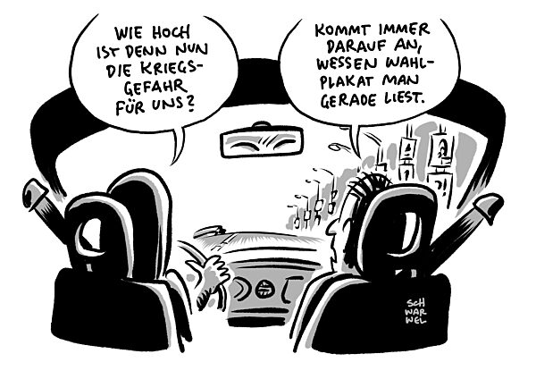 Sicherheitslage in Europa : Russland die NATO und die Kriegsgefahr