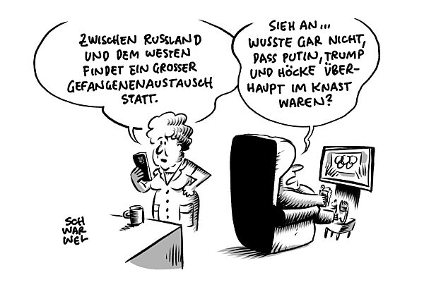 Bestaetigung : Grosser Gefangenenaustausch mit Russland angelaufen