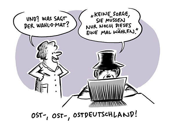 Wahl-O-Mat zur Landtagswahl Sachsen : Wer vertritt Ihre Interessen?