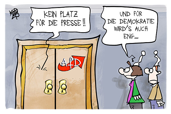 Mit der AfD wird's eng
