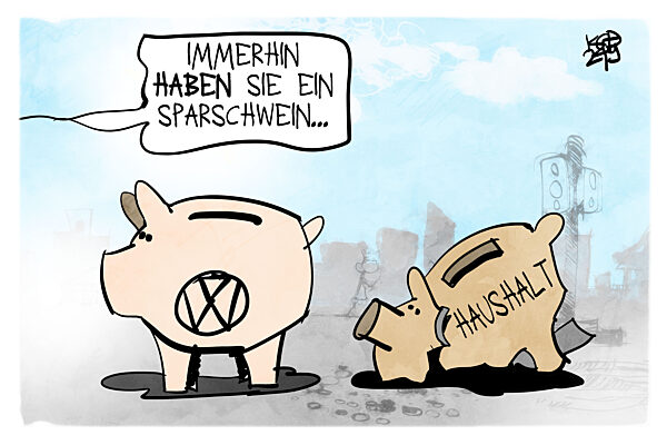 VW muss haushalten