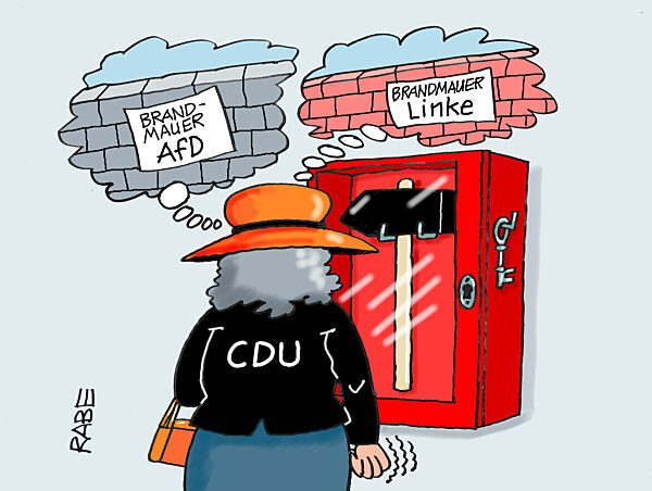 Hammer fuer Brandmauer