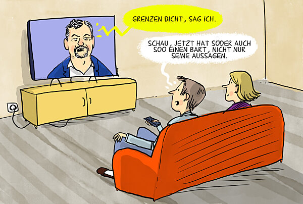 Soeder und der Bart