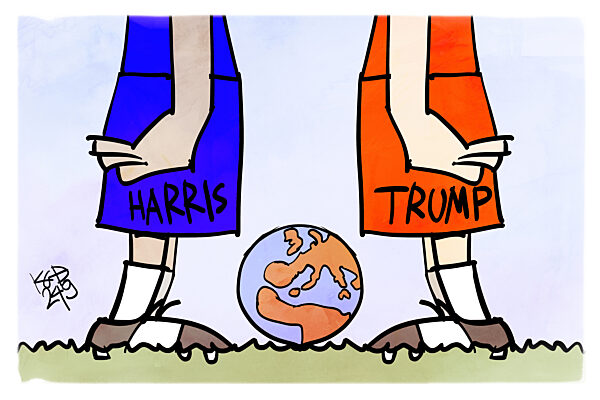 Harris und Trump treffen sich zum Duell
