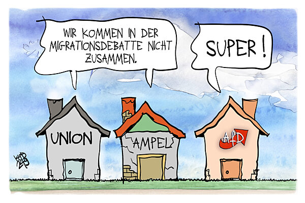 Die CDU steigt aus den Migrationsgespraechen aus