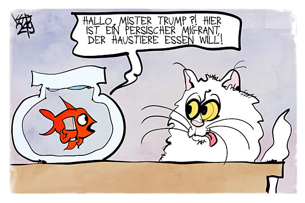 Trump und die Haustiere