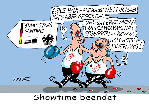 Merz und Scholz herzallerliebst