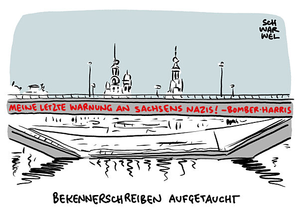 Bruecke in Dresden eingestuerzt : Einwohner von Folgen betroffen