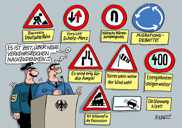 Neue Verkehrszeichen