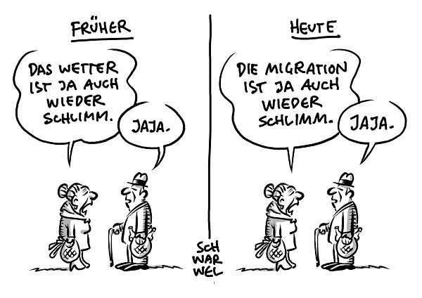 Migrationspolitik : Themen die der radikalen Rechten nuetzen