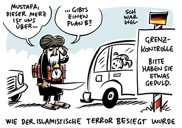 Ausweitung der Grenzkontrollen - Eher eine symbolische Massnahme