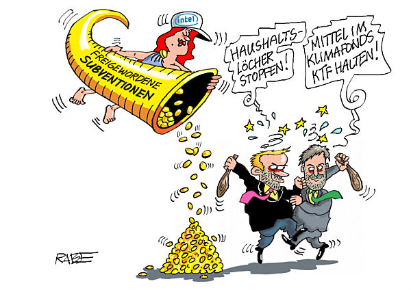 Fuellhorn fuer Streithaehne