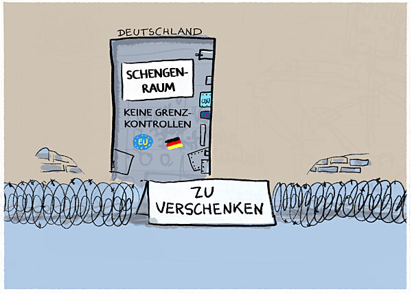 Schengenraum wird dicht gemacht