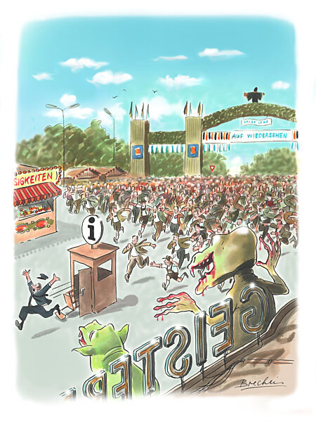 Dem Ansturm nicht gewachsen