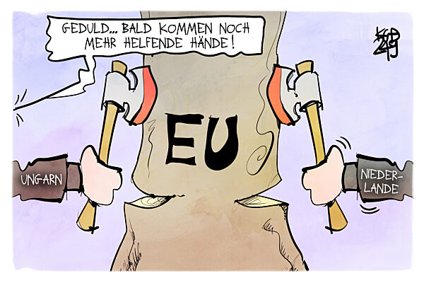 Die Laender legen die Axt am EU-Asylrecht an