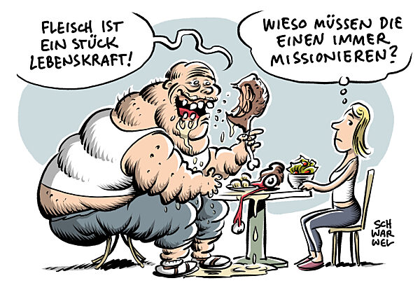 Fleischsteuer im Klima-Labor