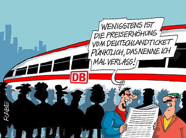 Das Deutschlandticket faehrt ein