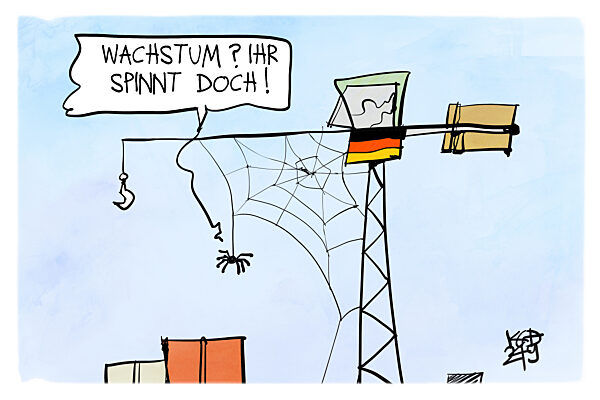 Die deutsche Wirtschaft stagniert