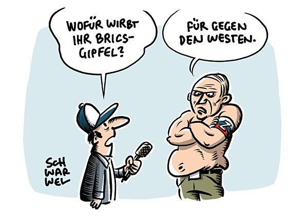 BRICS-Gipfel in Russland : Das ist schlecht kaschierter Protektionismus