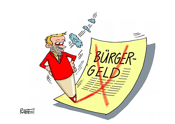 Fleischgewordener Rotstift