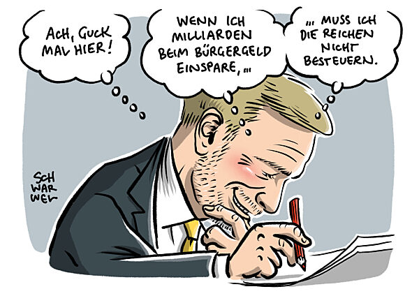 Finanzminister Lindner will Milliarden beim Buergergeld einsparen