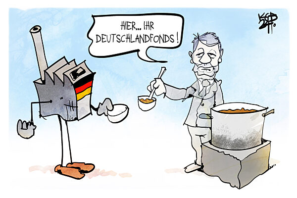 Habeck bringt den Deutschlandfonds auf den Weg