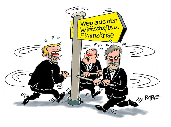 Drehwurm mit der Ampel