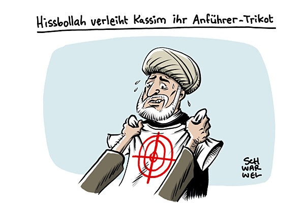 Proiranische Miliz im Libanon : Hisbollah ernennt Kassim zum neuen Anfuehre