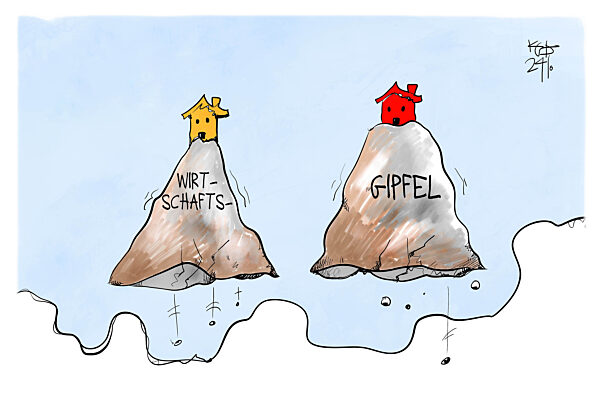 Zwei Gipfel fuer die Wirtschaft