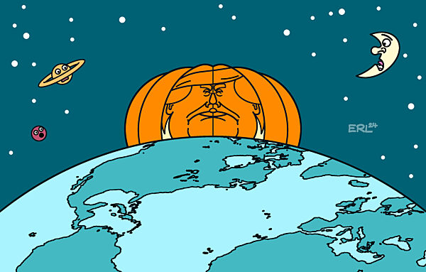 Der schrecklichste Halloweenkuerbis aller Zeiten