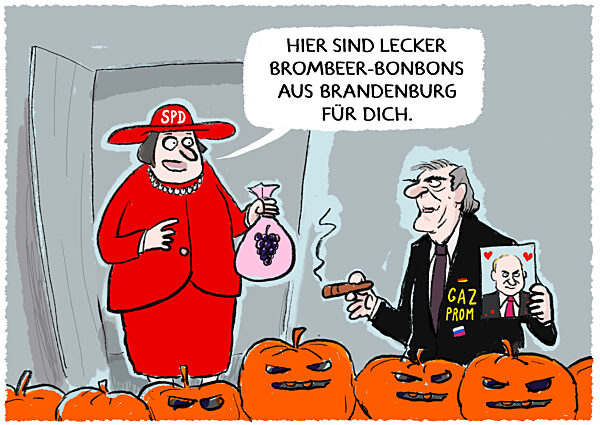 SPD-Brandenburg und Gazprom Schroeder