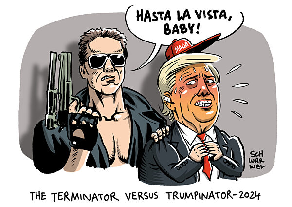 Harris bekommt Support vom Terminator