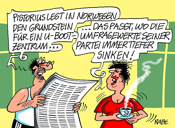 Umfragewerte im Sinkflug