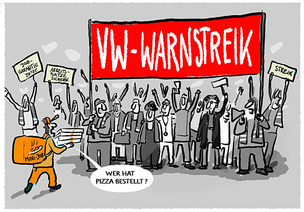 Streik bei Volkswagen