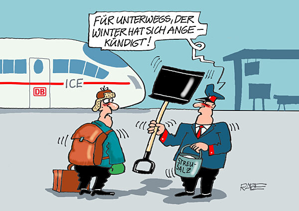 Schiebung bei der Bahn