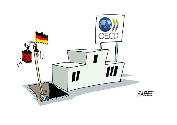 Wirtschaftswachstum unterirdisch