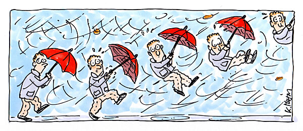 Stuermisch und regnerisch