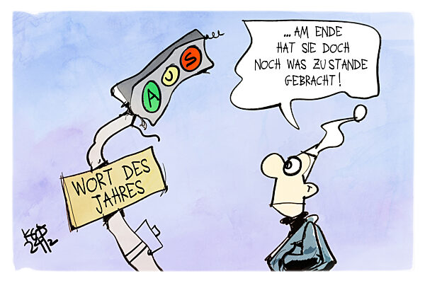 Ampel-Aus ist das Wort des Jahres