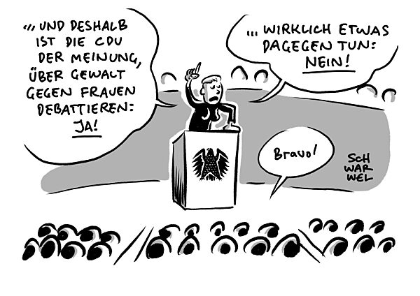 Gewalt gegen Frauen : Debatte ja - Massnahmen wohl nicht