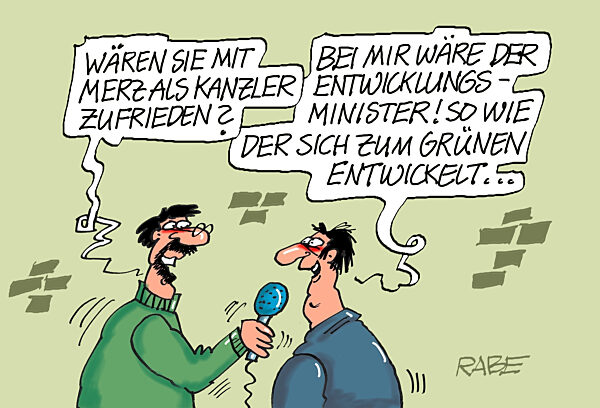 Entwicklungsminister Merz