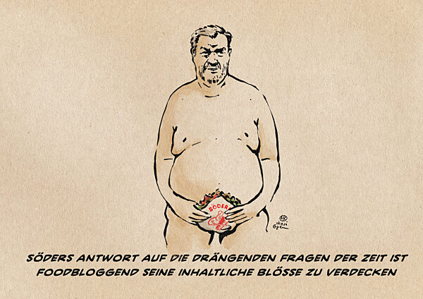 Die Bloesse des Foodbloggers