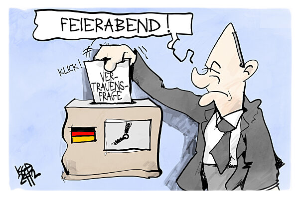 Scholz beantragt die Vertrauensfrage