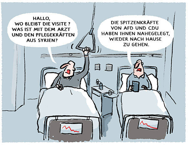 Im deutschen Gesundheitswesen