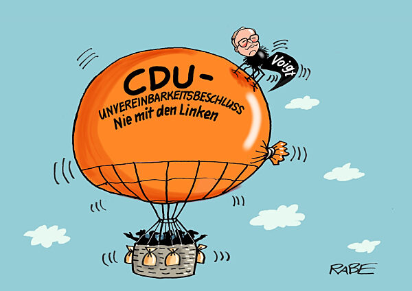 Zum Platzen mit dem Voigt