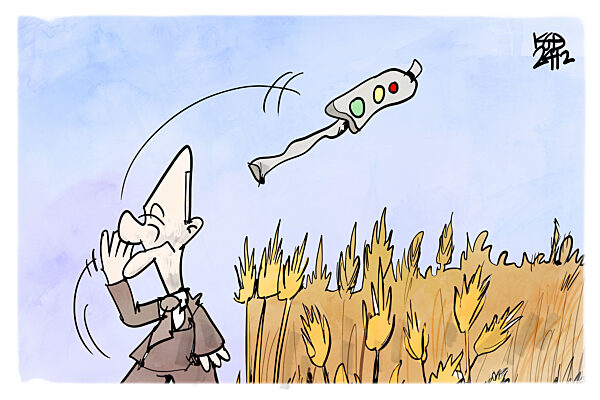 Scholz wirft die Ampel ins Korn